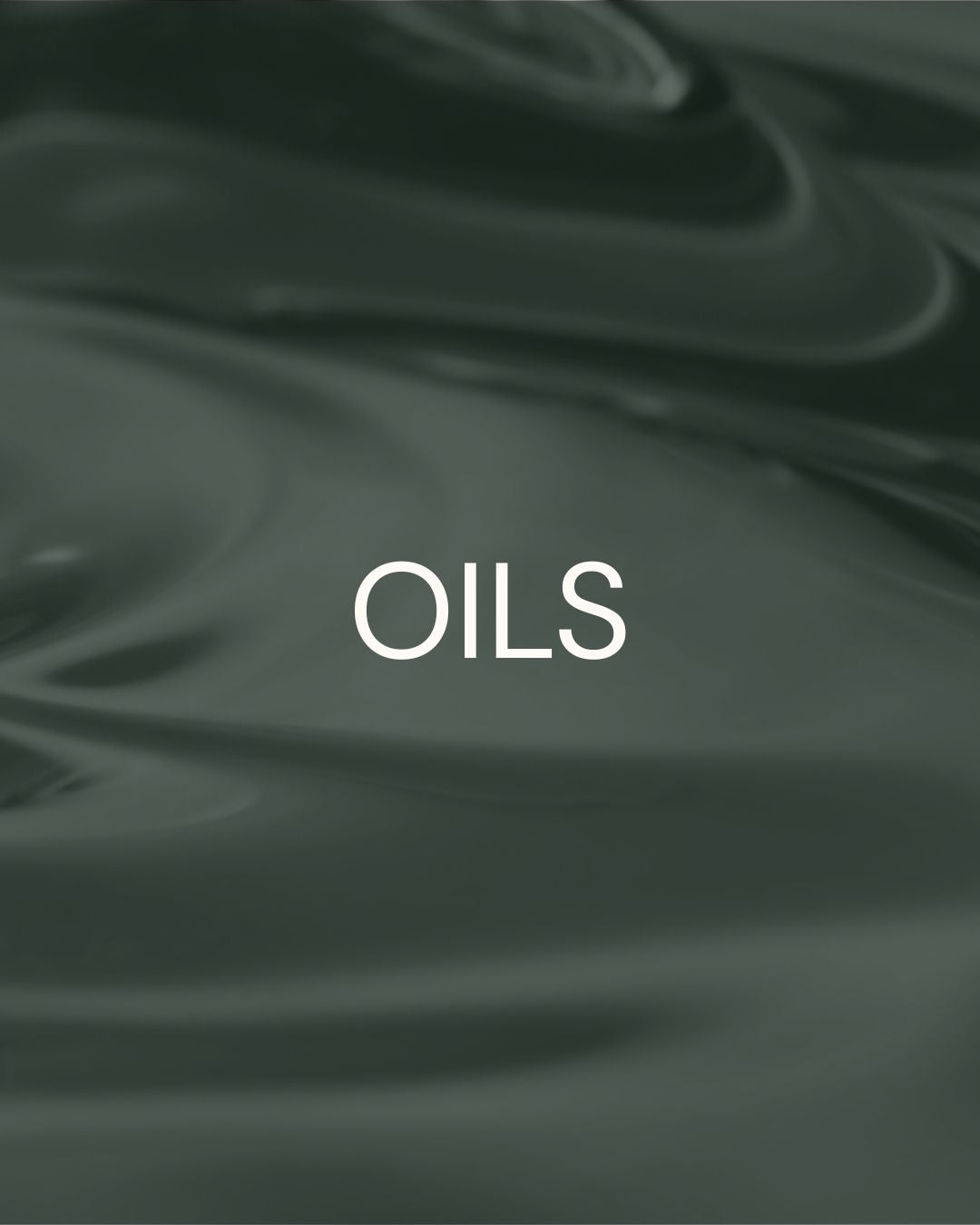 the word oils overlayed over a picture of water