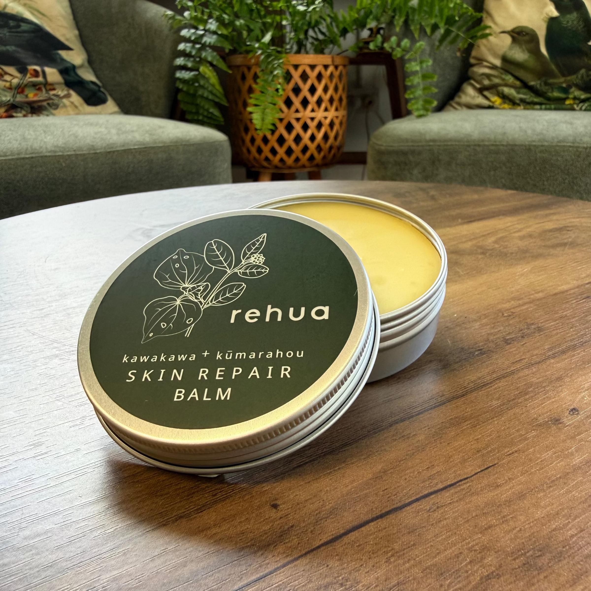 Kawakawa skin repair balm 100g house of rehua 1