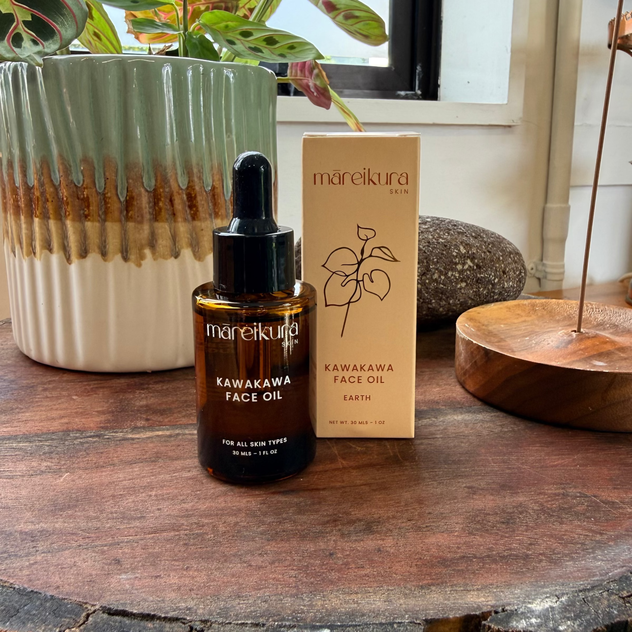 Mareikura skin kawakawa face oil house of rehua 2