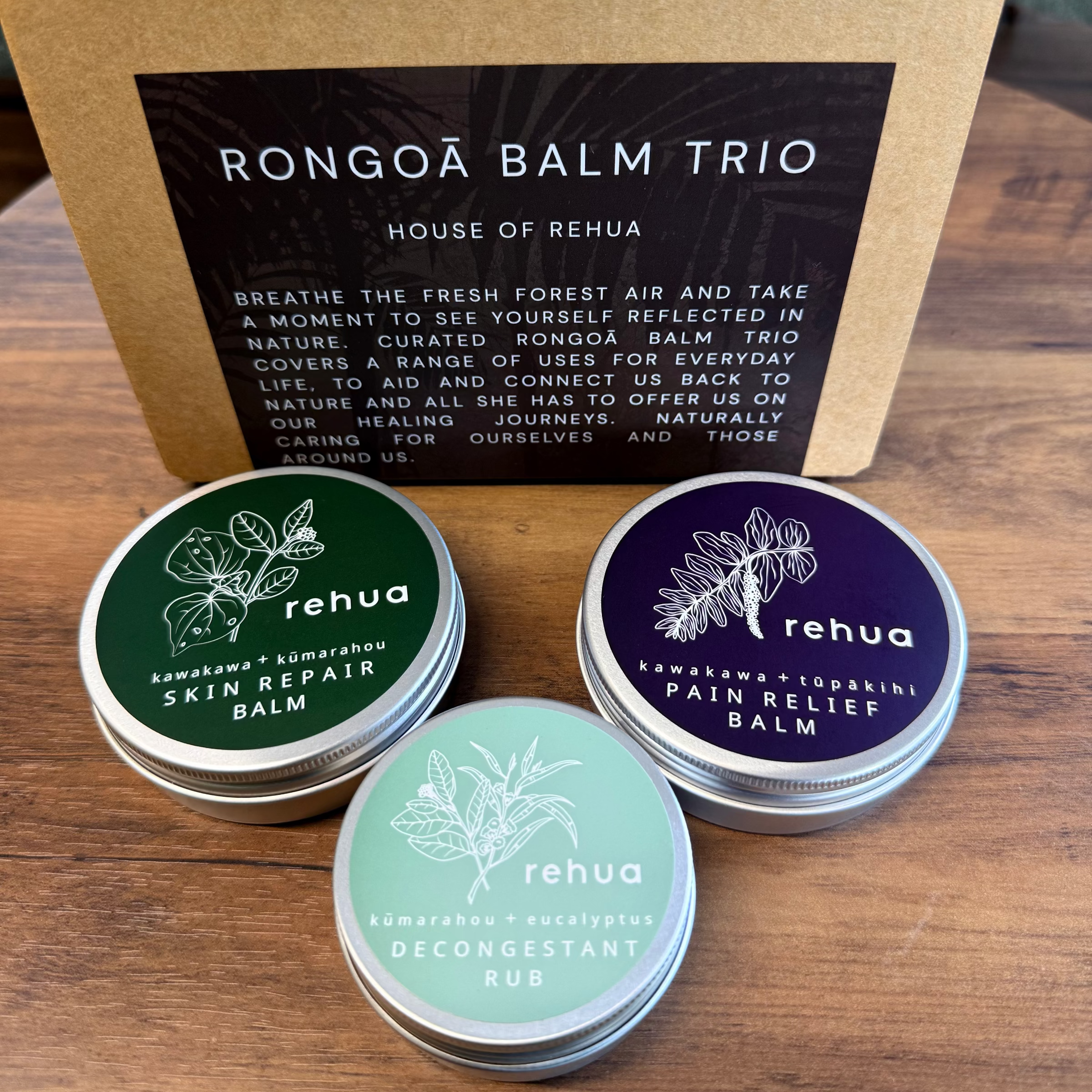 Rongoa balm Pack 1
