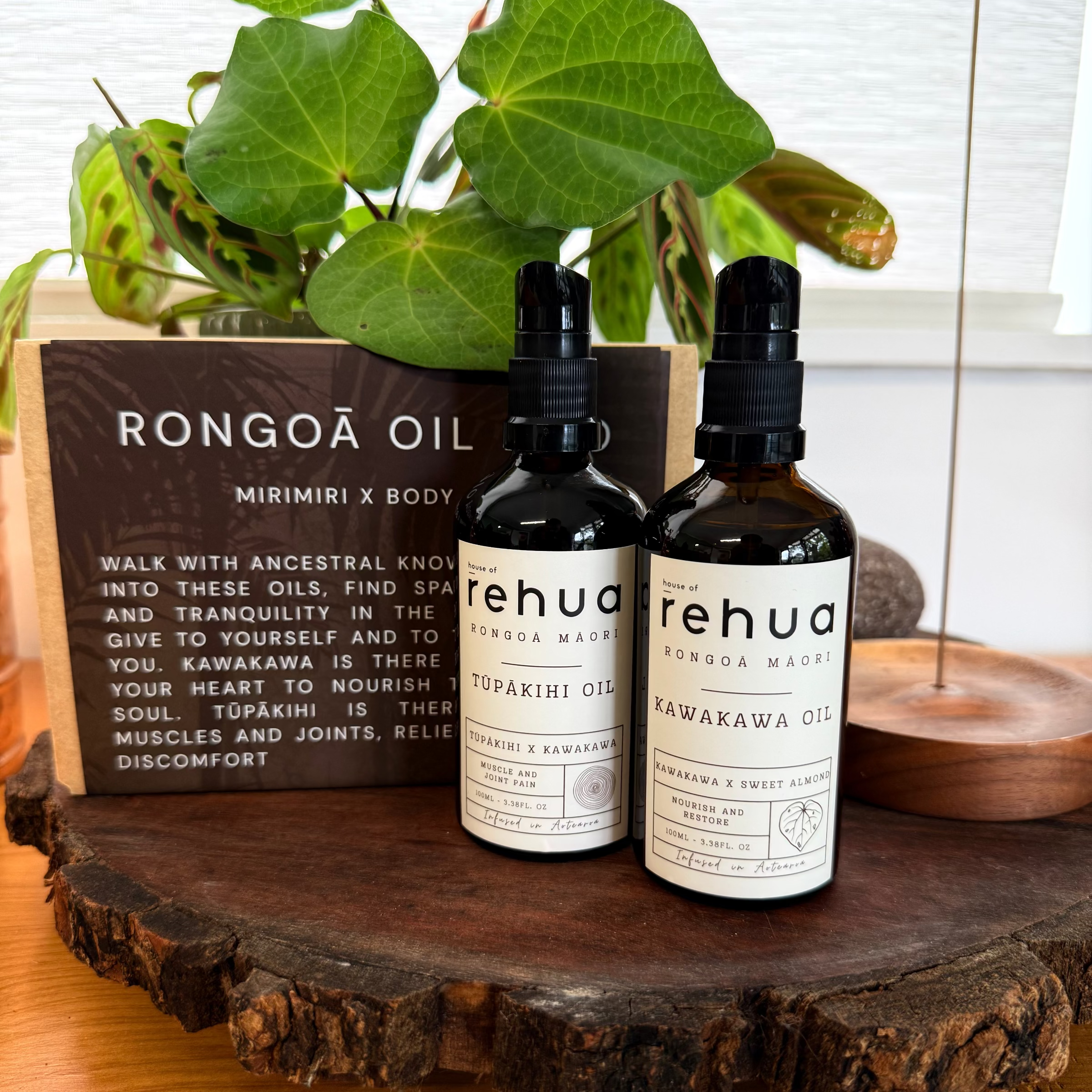 Rongoā oil Duo bottle 3
